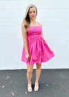 Pink Dress with Bow in Back